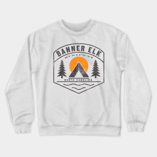 Visiting NC Mountain Cities Banner Elk, NC Crewneck Sweatshirt